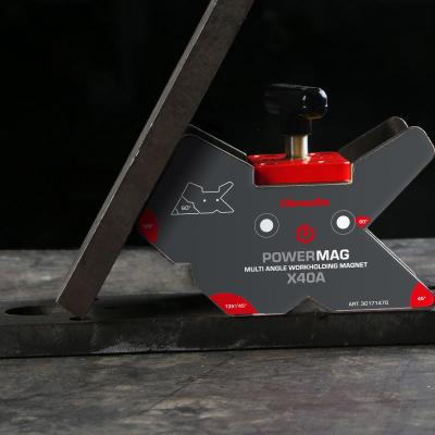 POWERMAG X40A Multivinkel Svejsemagnet med on/off funktion (245N/25kg)